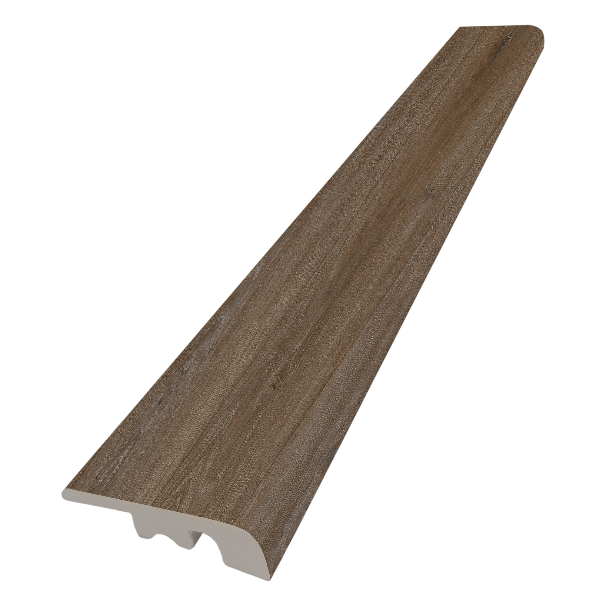 Natural Essence Plus Series LI-NE205-E End Cap, 94-1/2 in L, 1.378 in W, 0.394 in Thick, SPC, Foresta
